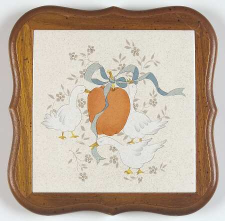 Marmalade Wood Frame Trivet