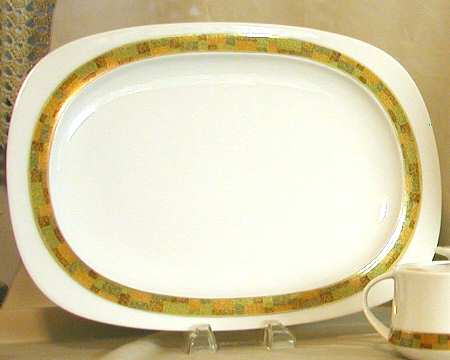 Martinique 14" Oval Serving Platter
