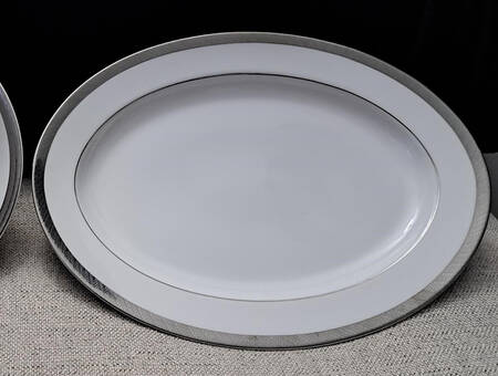 Michele 14" Oval Serving Platter