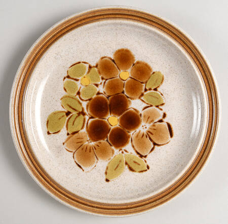 Mocha Salad Plate