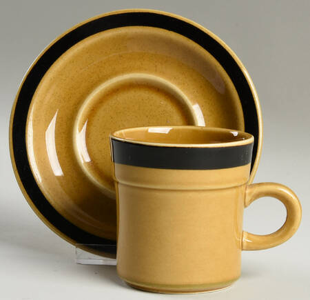 Montezuma Flat Cup & Saucer Set