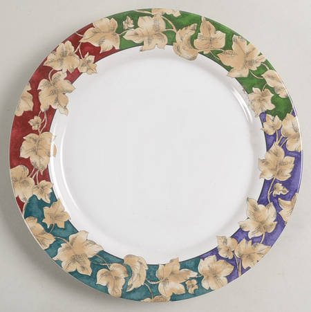 Nature Study Salad Plate