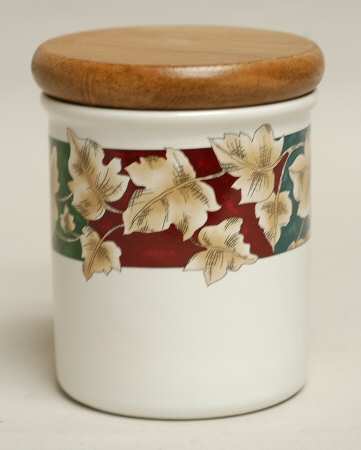 Nature Study Small Canister & Wood Lid