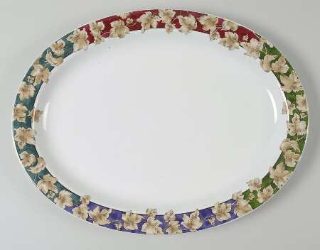 Nature Study 14" Oval Serving Platter