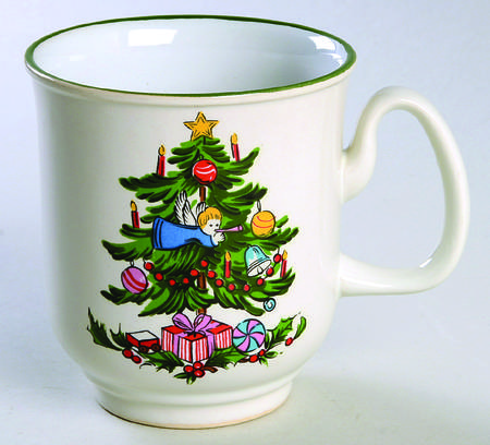 Noel (Band 1-4" From Edge) Footed Mug