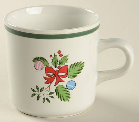 Noel (Band 1-8" From Edge) Flat Cup