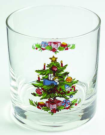 Noel (Band 1-8" From Edge) 10 Oz Glassware Old Fashioned