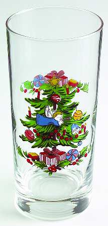 Noel (Band 1-8" From Edge) 16 Oz Glassware Tumbler