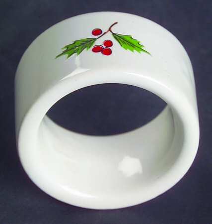 Noel (Band 1-8" From Edge) Napkin Ring