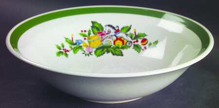 Noel (Band 1-8" From Edge) 9" Round Vegetable Bowl