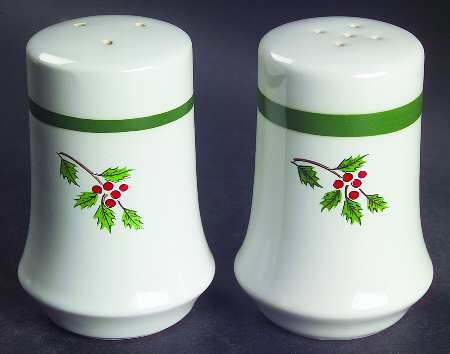 Noel (Band 1-8" From Edge) Salt & Pepper Set