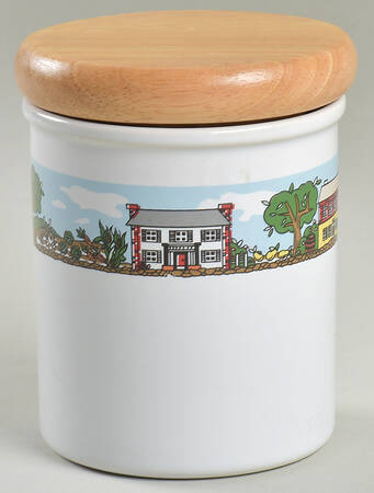Old Salem Small Canister & Lid