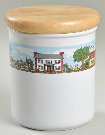 Old Salem Medium Canister & Lid