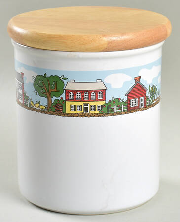 Old Salem Large Canister & Lid