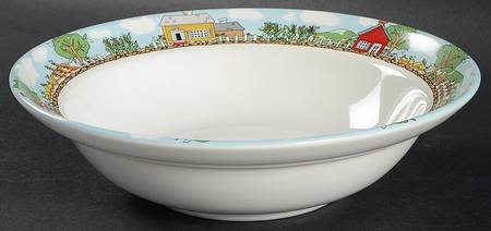 Old Salem 9" Round Vegetable Bowl