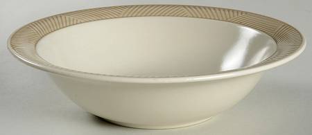 Passages Beige 9" Round Vegetable Bowl