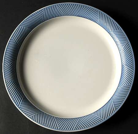 Passages Blue 12" Chop Plate (Round Platter)