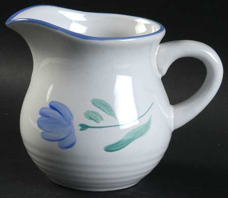Petals Blue Creamer