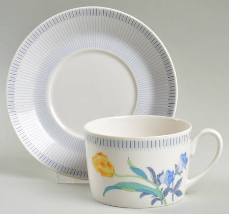 Pendleton Flat Cup & Saucer Set