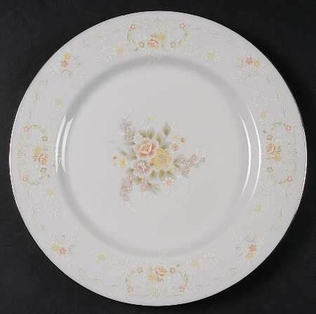 Promise (Platinum Trim) Salad Plate