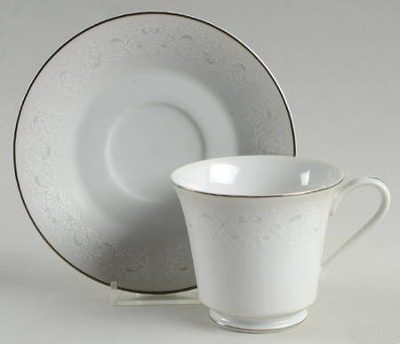 Queen Ann Footed Cup & Saucer Set