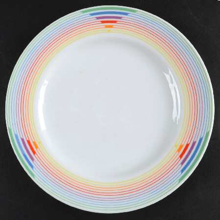 Rings Salad Plate