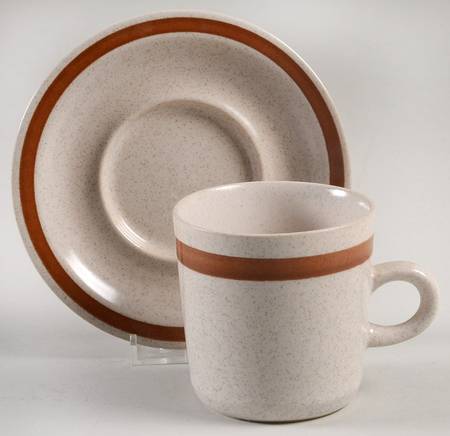 Sonia Flat Cup & Saucer Set
