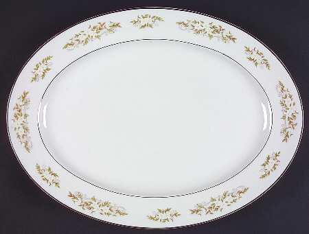 Springtime 14" Oval Serving Platter
