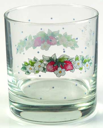 Strawberry Lane 8 Oz Glassware Double Old Fashioned