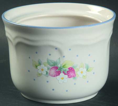 Strawberry Lane Sugar Bowl No Lid