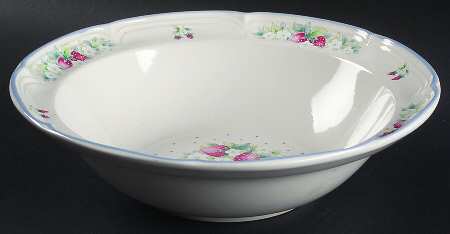 Strawberry Lane 9" Round Vegetable Bowl