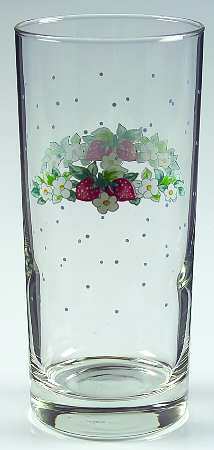 Strawberry Lane 12 Oz Glassware Tumbler