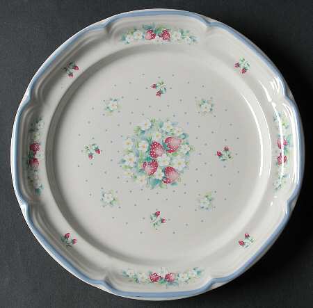 Strawberry Lane Salad Plate