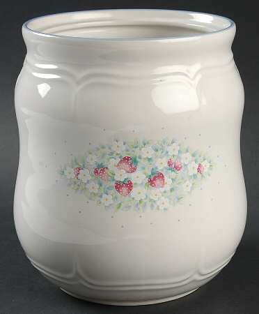 Strawberry Lane Large Canister No Lid