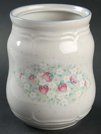 Strawberry Lane Medium Canister No Lid