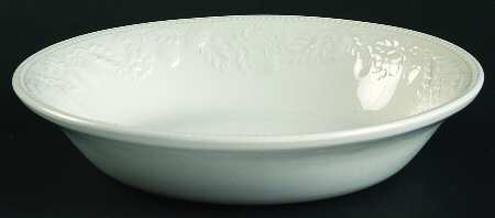 Strawberry Lane White Coupe Cereal Bowl