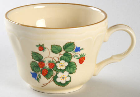 Strawberry Patch Flat Cup