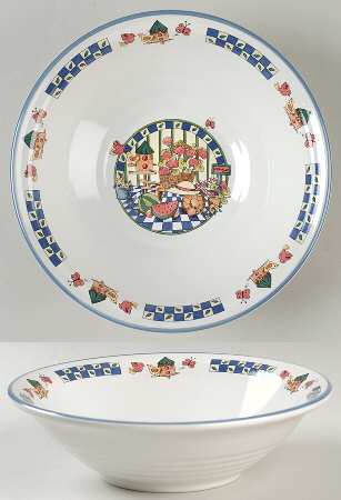 Sunshine Garden Soup/Cereal Bowl