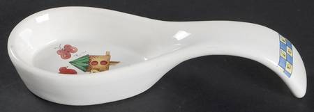 Sunshine Garden Spoon Rest/Holder (Holds 1 Spoon)