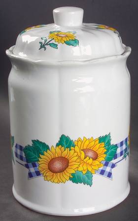 Sunflower Extra Large Canister & Lid