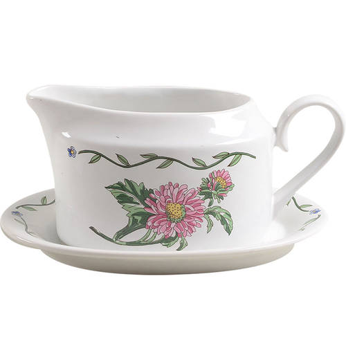 Terrace Blossoms Gravy Boat & Underplate