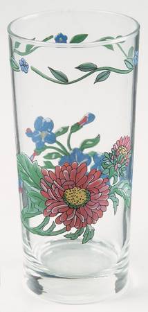 Terrace Blossoms 14 Oz Glassware Tumbler