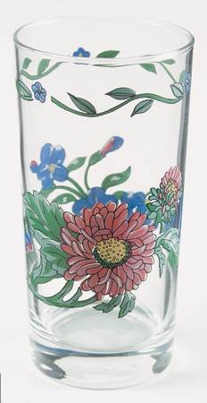 Terrace Blossoms 12 Oz Glassware Tumbler by International