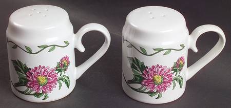 Terrace Blossoms Oversized Salt & Pepper Set by International