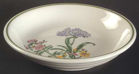 Terrace Blossoms 8" Individual Pasta Bowl