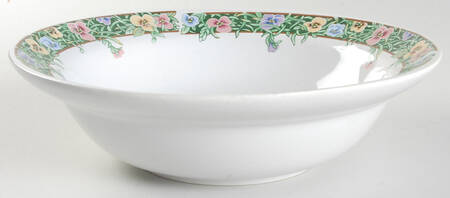 Velvet Faces 9" Round Vegetable Bowl