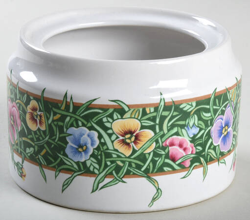 Velvet Faces Sugar Bowl No Lid