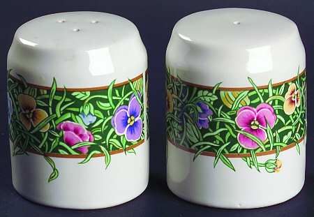 Velvet Faces Salt & Pepper Set