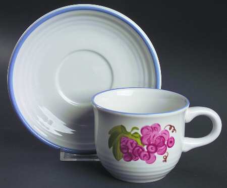 Villa Latina Flat Cup & Saucer Set