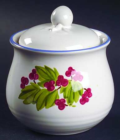 Villa Latina Sugar Bowl & Lid